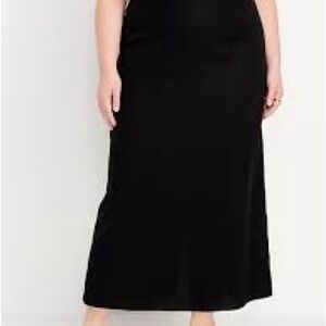 Old Navy High-Waisted Linen-Blend Maxi Skirt